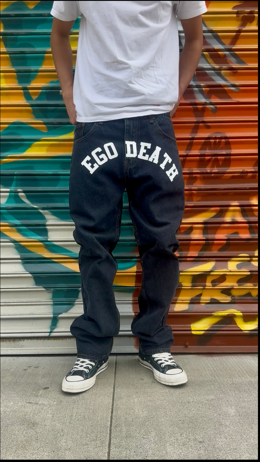 midnight blue college denim