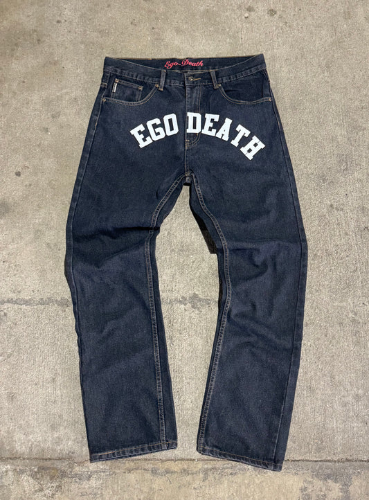 midnight blue college denim