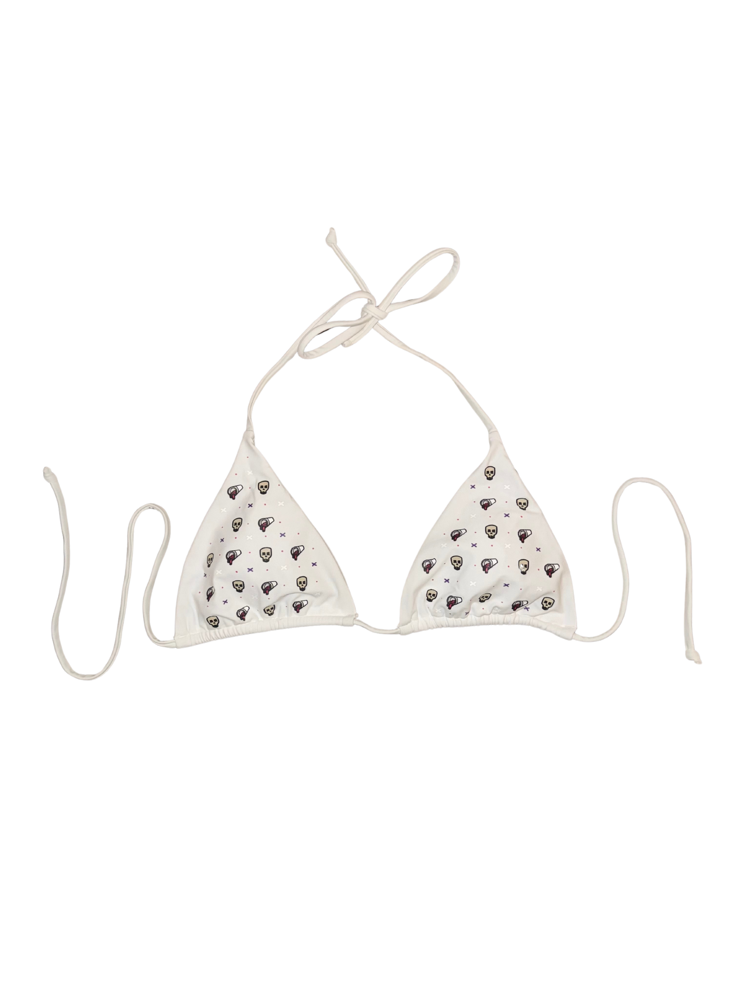 skull/cup bikini top