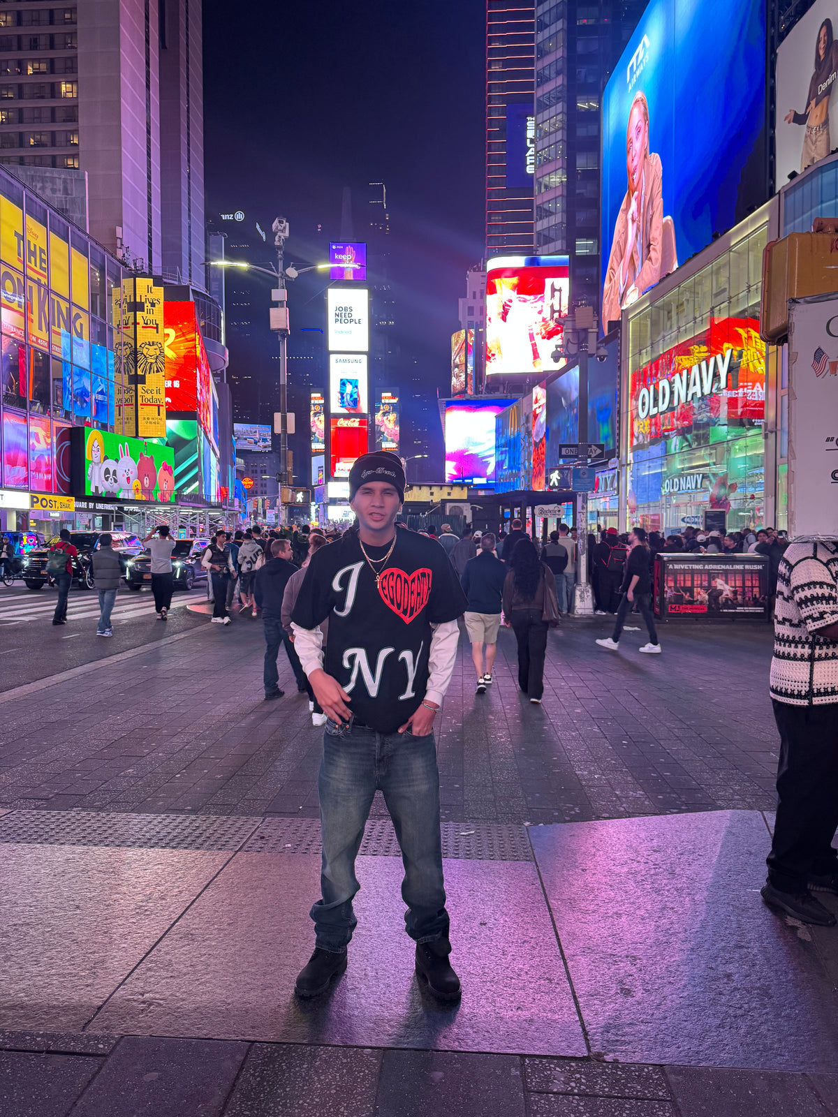 (I🧡💙 NY TEE)